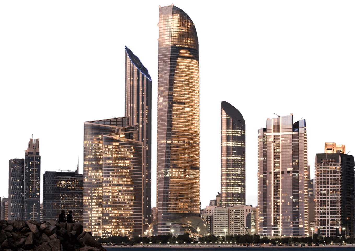 Dubai cityscape background