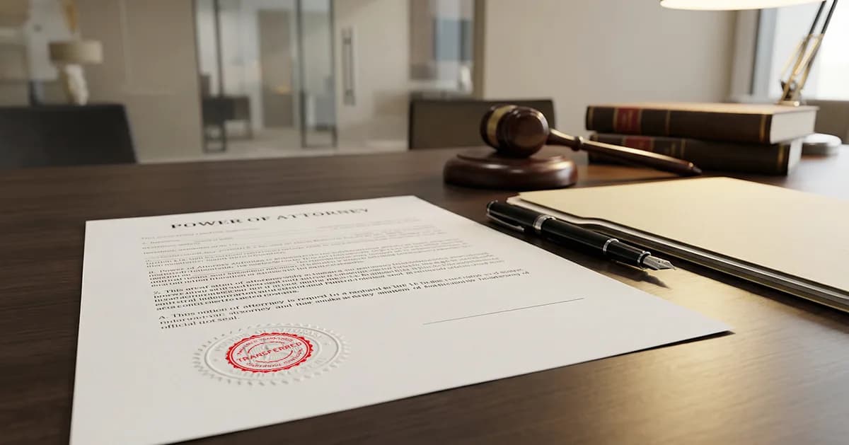 Can a Power of Attorney be Transferred in the UAE?