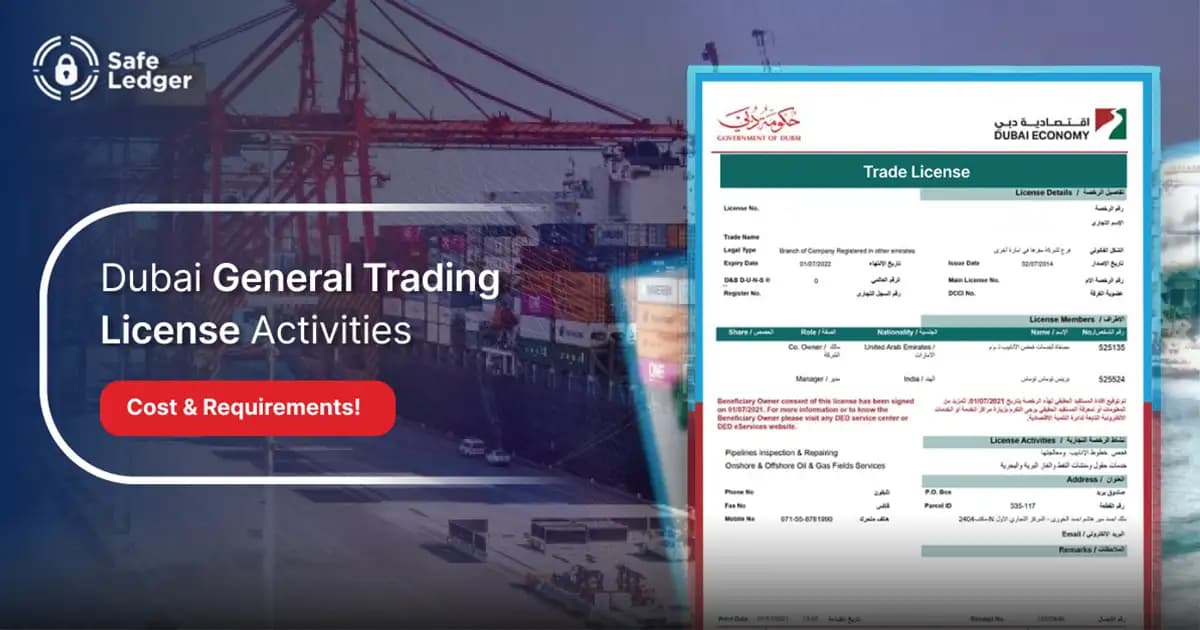 Activities Under General Trading License in Dubai