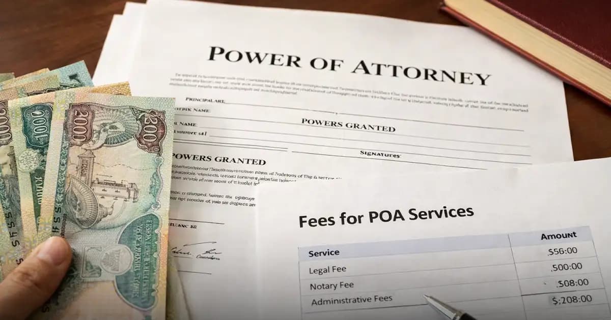 Power of Attorney Services in UAE Fees: 2026 Cost Breakdown