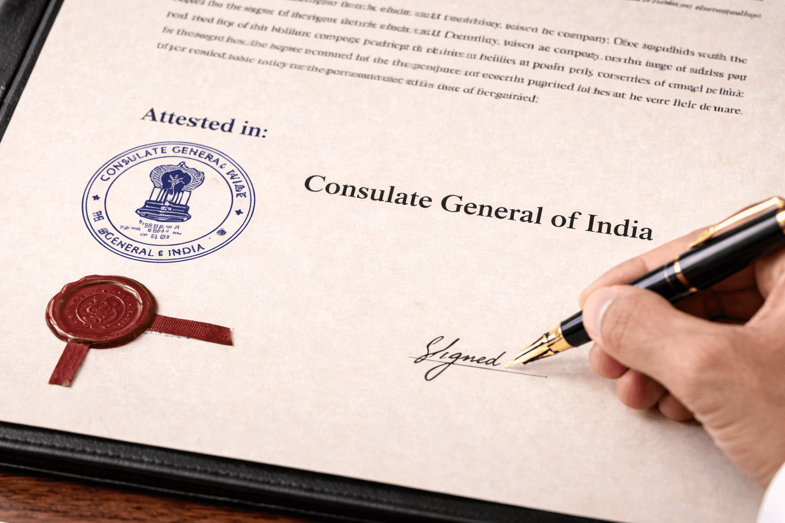 Power of Attorney in Dubai Via Indian Consulate