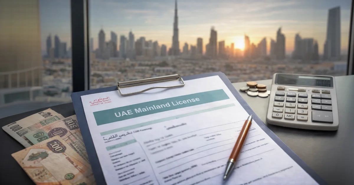 Dubai Mainland License Cost 2026: Overview for Businesses