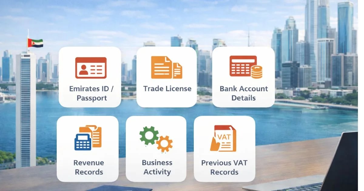 Documents Required for VAT Registration in UAE: Complete Checklist