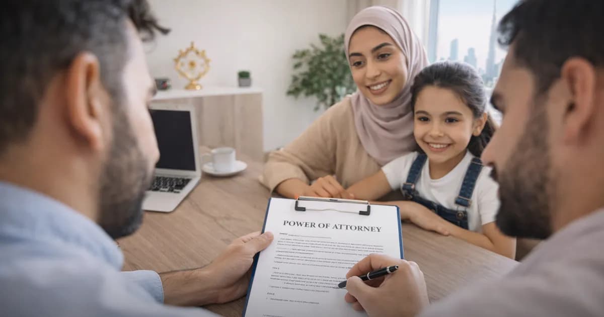 Power of Attorney for Family Members in UAE: 2026 Guide