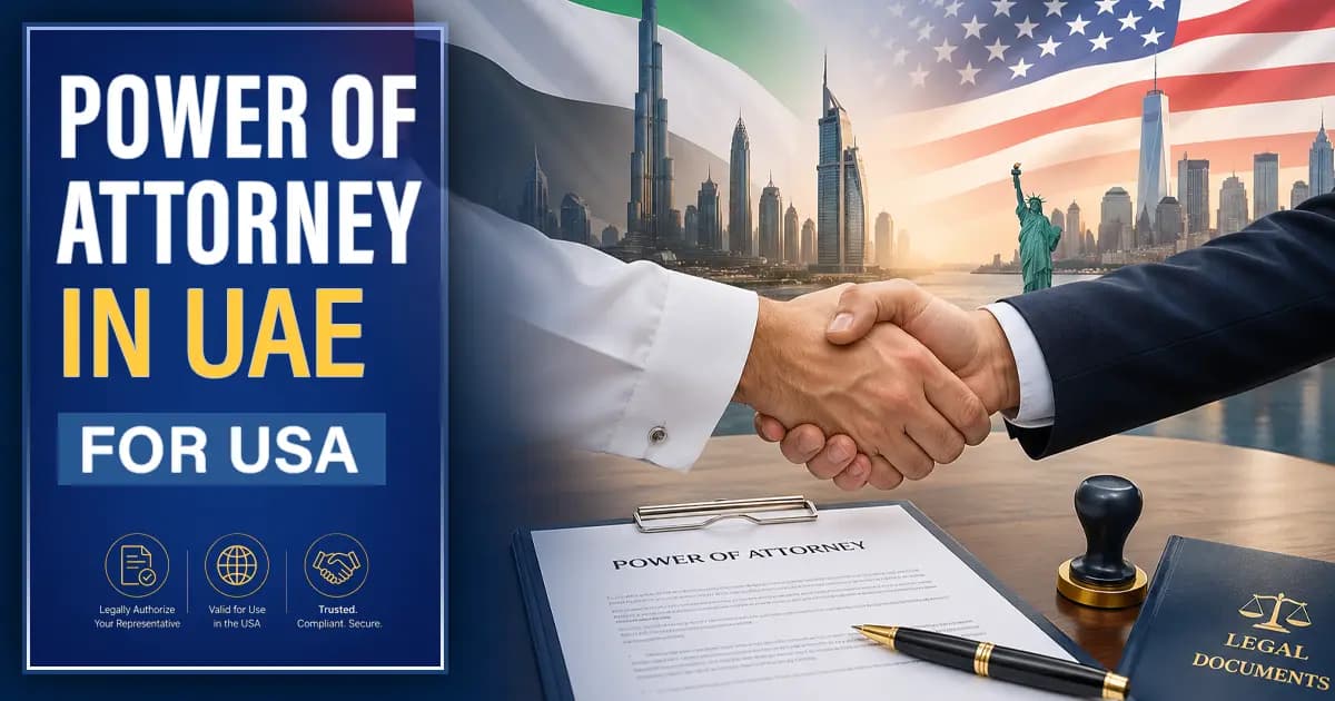 Power of Attorney in UAE for The USA: Complete Guide