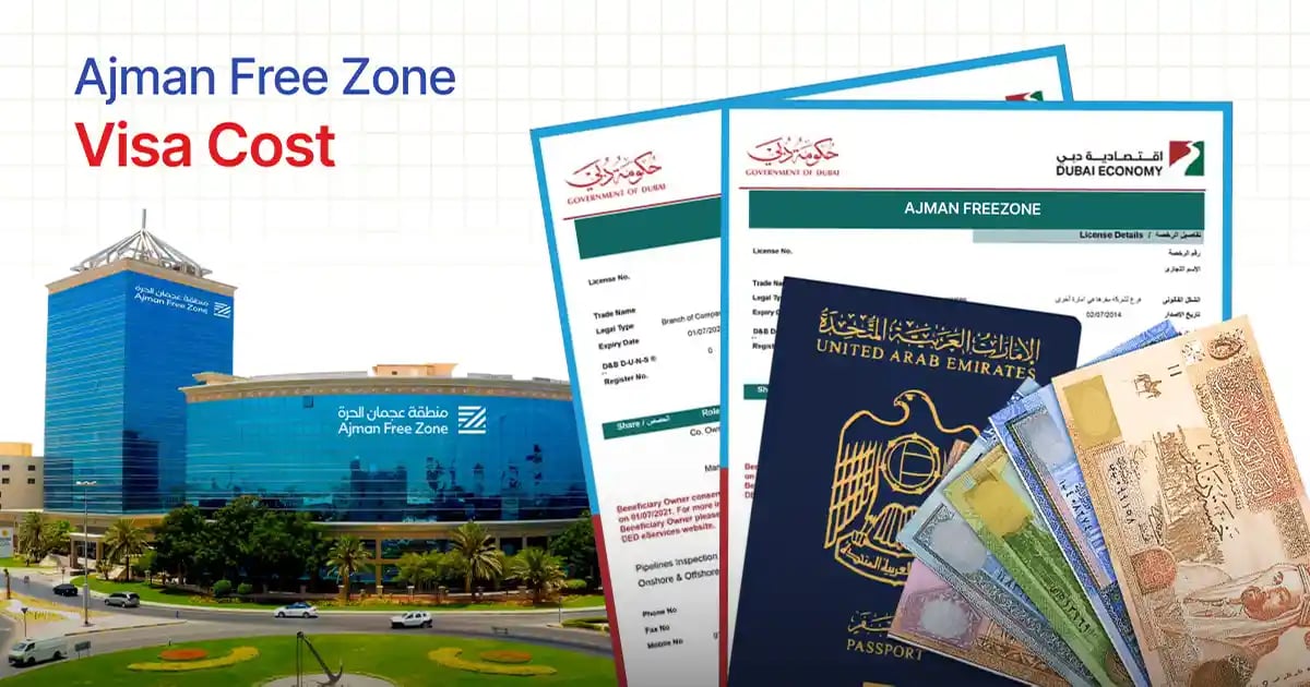 Ajman Free Zone Visa Cost in 2026: Business Setup Pricing