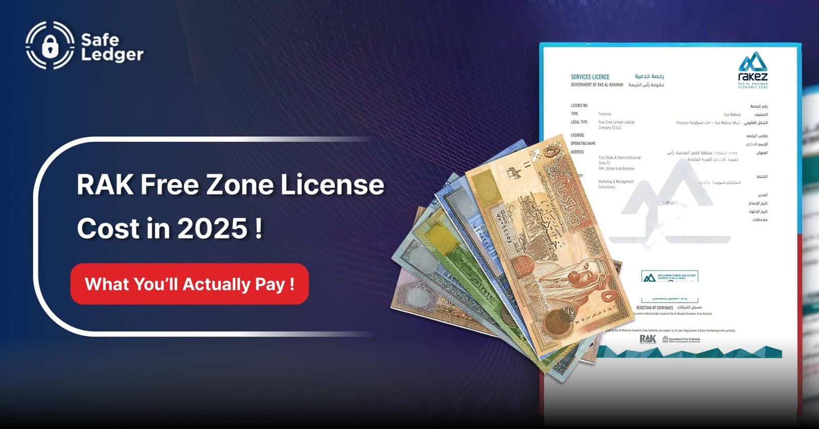 RAK Free Zone License Cost in 2025: What You’ll Actually Pay?